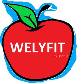 Logo von WELYFIT in rot